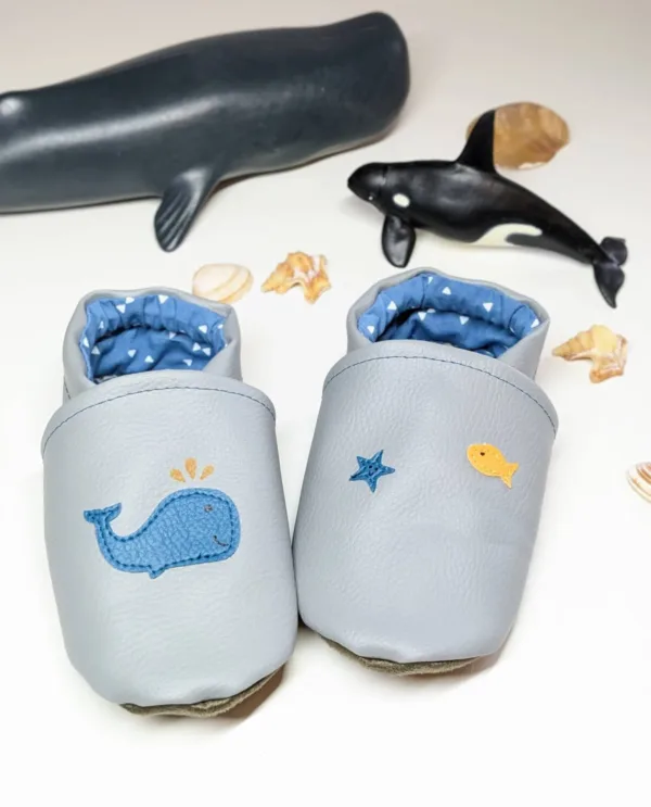 Chaussons souple baleine