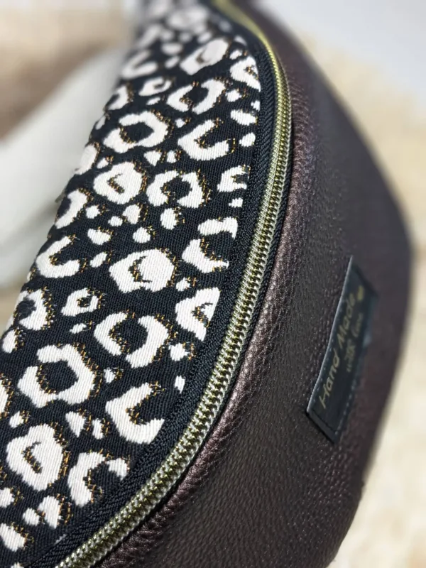 Sac banane léopard