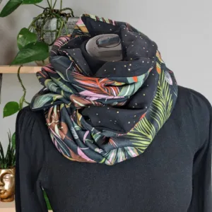 Tour de cou, écharpe, foulard femme