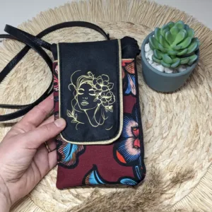 Pochette bandoulière téléphone lot