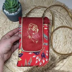 Pochette téléphone avec bandoulière - Femina -