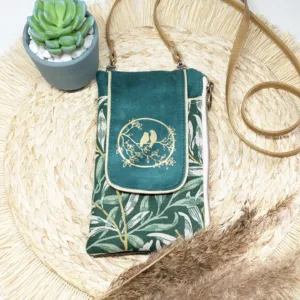 Pochette téléphone avec bandoulière - Nature -