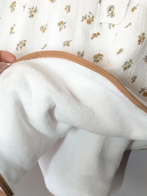 Poncho, cape évolutif bébé et enfant. MI-SAISON (Sur commande) – Image 5
