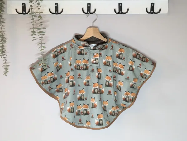Poncho mi-saison garçon Renard 5