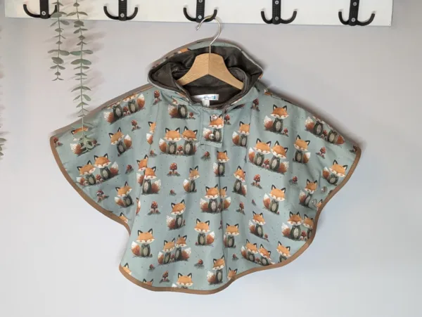Poncho mi-saison garçon Renard 5