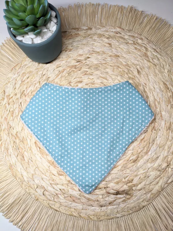 Bavoir bandana fait main trop mignon