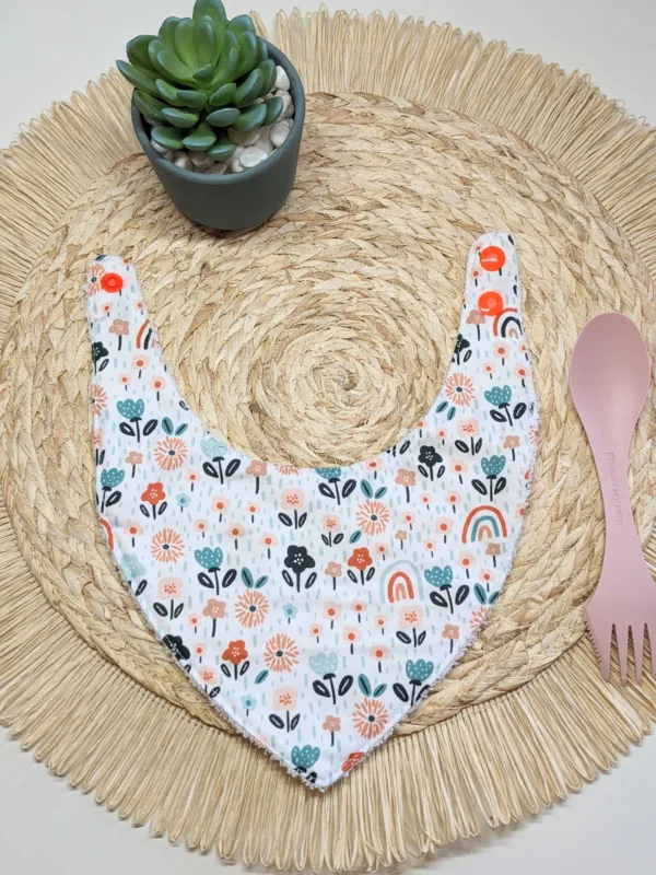 Bavoir bandana fait main trop mignon