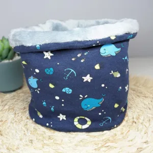 Tour de cou, Snood enfant - Baleine - Fait main
