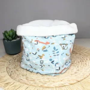 Tour de cou, Snood enfant - Animaux des feuilles - Fait main