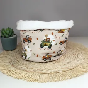 Tour de cou, Snood enfant - Safari - Fait main