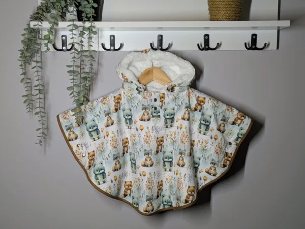 Poncho cape de pluie évolutif imperméable bébé