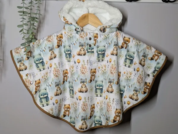 Poncho cape de pluie évolutif imperméable bébé