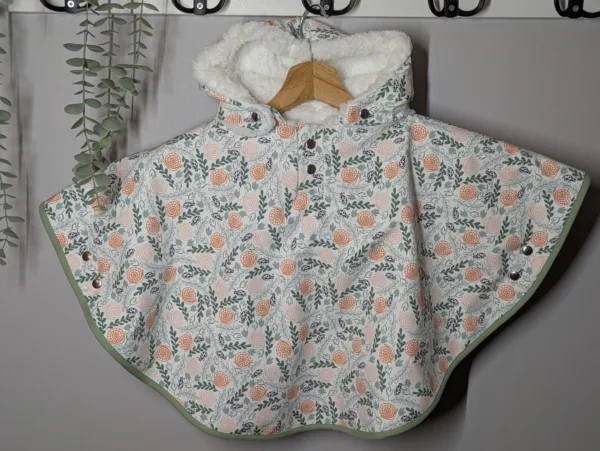 Poncho cape de pluie évolutif imperméable bébé