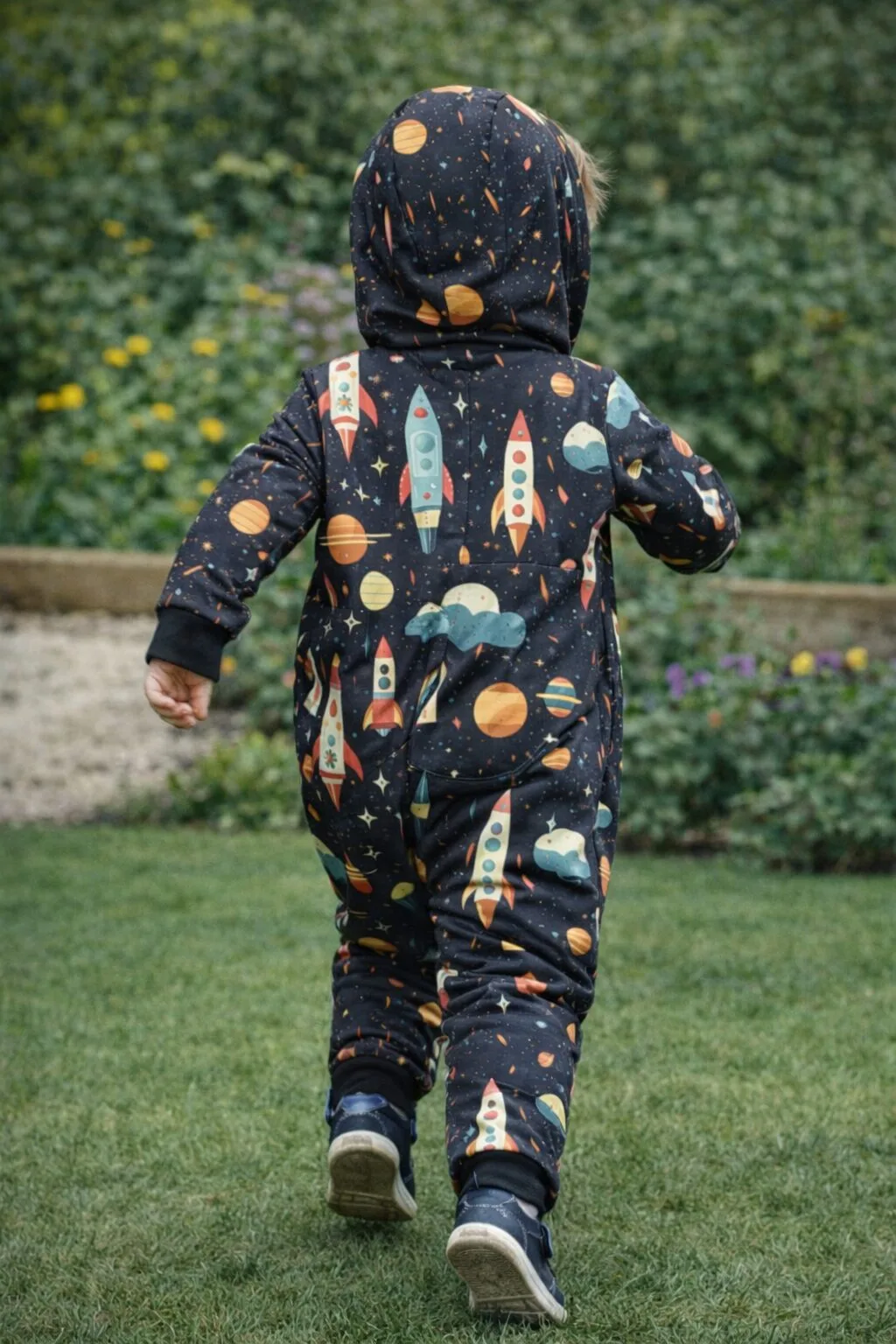 Combinaison imperméable garçon , fait main