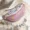 Sac banane enfant velours vieux rose fleurs Kaki